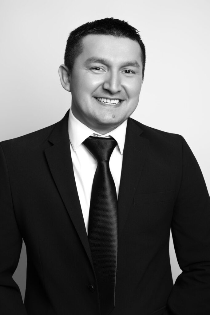 Man in suit and tie during professional branding photoshoot at The BeVard Studio on Long Island