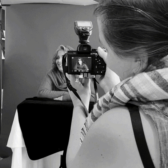 Behind the scenes portrait session reveal The BeVard Studio Farmingdale