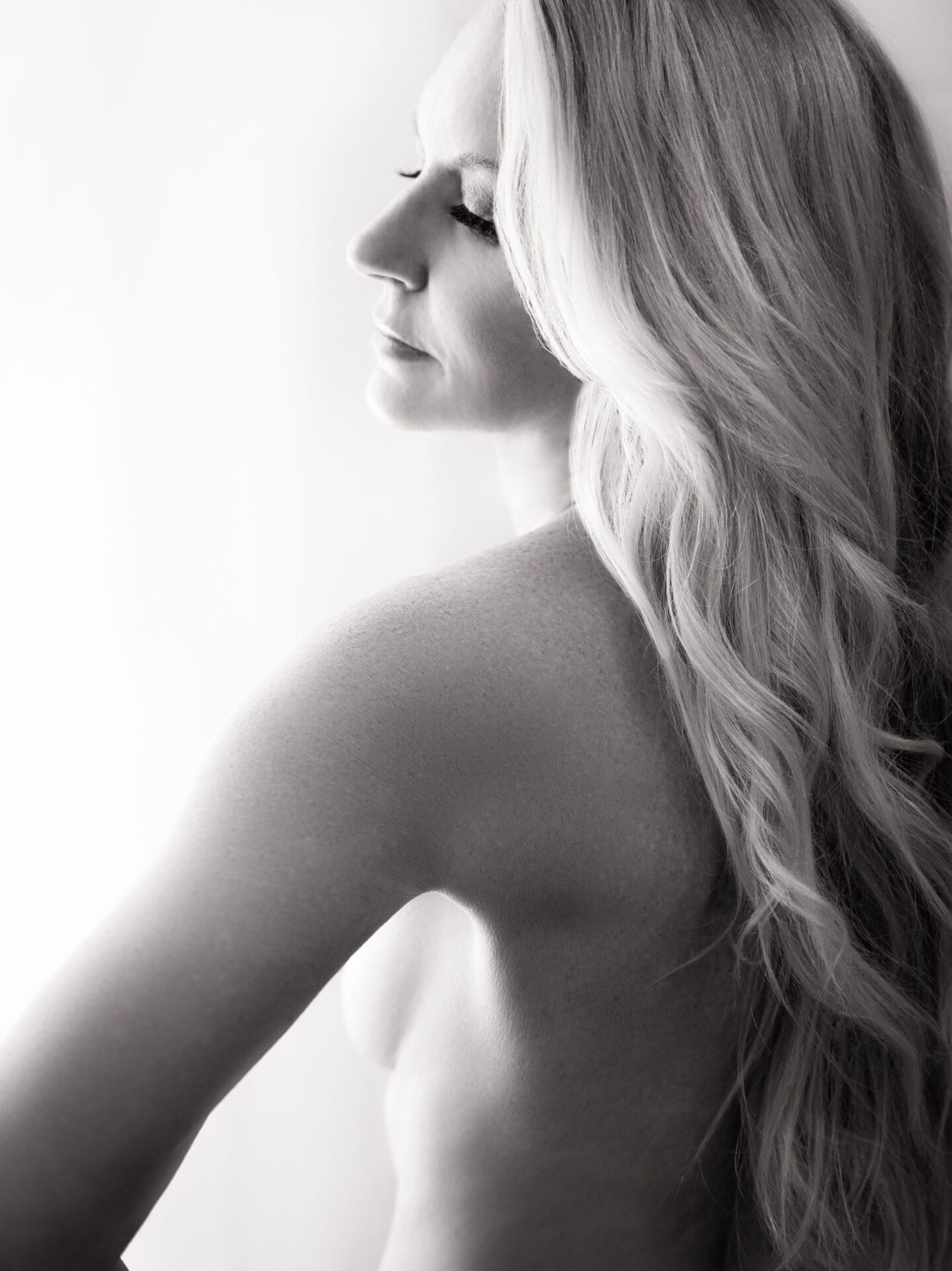 Women over 60 glamour photoshoot Long Island The BeVard Studio portrait
